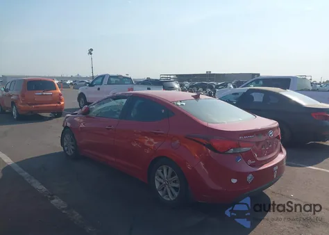 2015 Hyundai Elantra Se (Ulsan Plant) from USA, damaged, VIN KMHDH4AE9FU449993